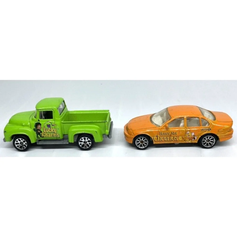 Matchbox Ford Lucky Charms Cheerios Cereal‎ General Mills Diecast Cars Vintage